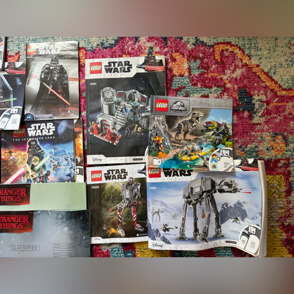 LEGO Star Wars Instruction Manuals - Multicolor Collection